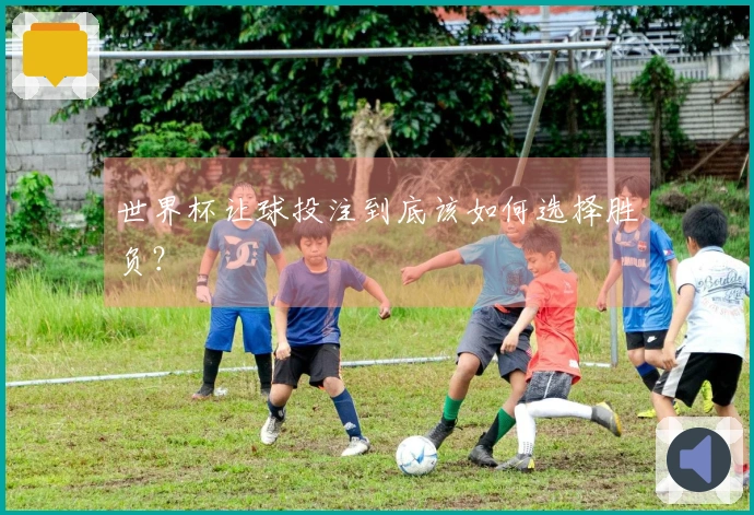 世界杯让球投注到底该如何选择胜负？